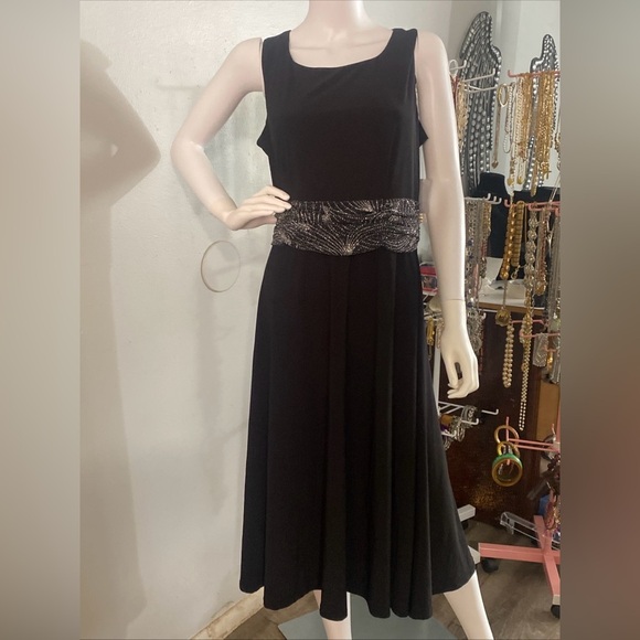 Jessica Howard JIIHI dress with 3/4 sleeve shiny jacket - Picture 9 of 16